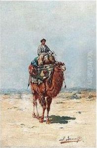 Kirghiz On A Camel