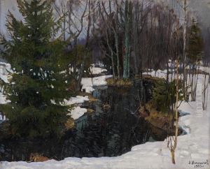Source In Snow by Stanislaw Zukowski