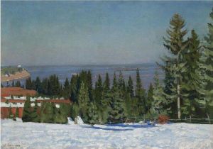 Flooding Of The Kama by Stanislaw Zukowski