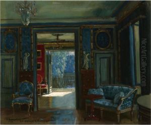 Sunlit Interior by Stanislaw Zukowski