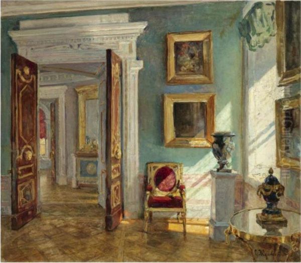 Interior Of The Picture Gallery, Pavlovsk - view 1