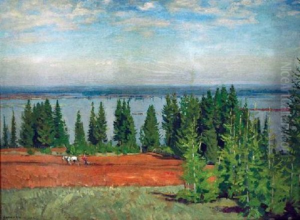 Wiosenny Rozlew Rzeki Wiatka - view 1