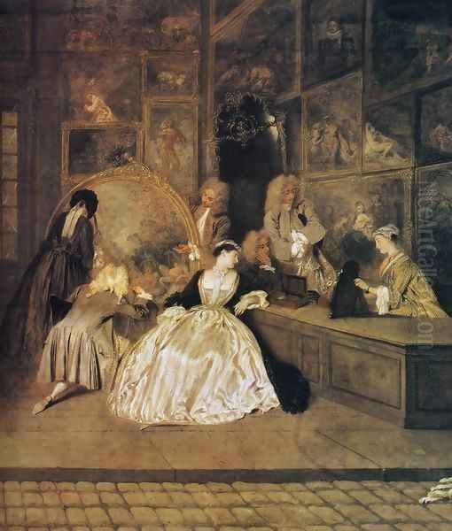 L'Enseigne de Gersaint (detail) - view 1