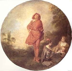L-Orgueilleux by Jean-Antoine Watteau