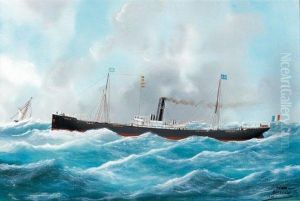 Bateau A Vapeur Le Phryne