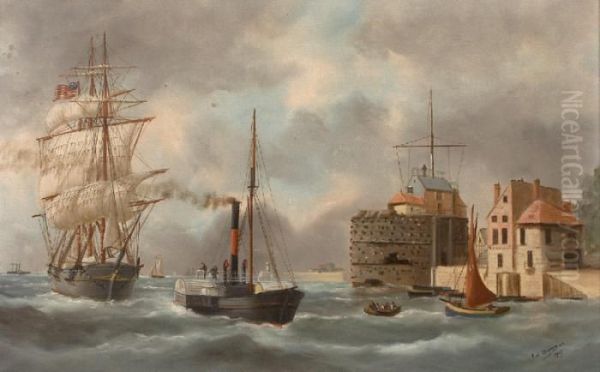 Nomme Peintre Officiel De La Marine En 1885 - view 1