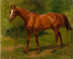 Pferdeportrait by Richard Benno Adam