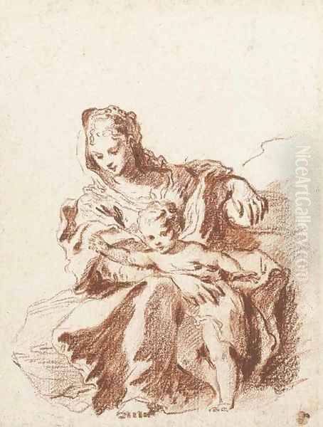 The Virgin and Child, after Schedoni - view 1