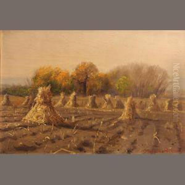 Haystacks - view 1
