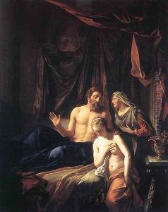 Sarah Presenting Hagar to Abraham 1699 by Adriaen Van Der Werff