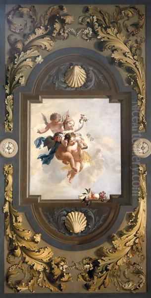 Four Putti, c. 1696 - view 1