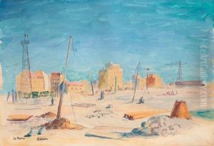 Le Port Du Havre by Lucien Adrion