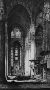 Cathedral Interior by Andrew F. Affleck