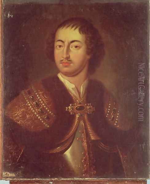 Portrait of Peter I (1672-1725) - view 1