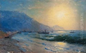 View Of The Shore by Ivan Konstantinovich Aivazovsky