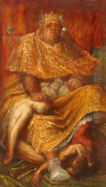 Mammon, 1885 by George Frederick Watts