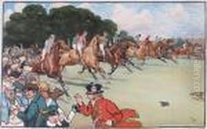 The Bluemarket Races, The Start by Cecil Charles Aldin