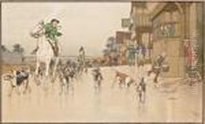 The Harefiels Harriers: The End Of The Day by Cecil Charles Aldin