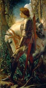 Sir Galahad 1862 by George Frederick Watts