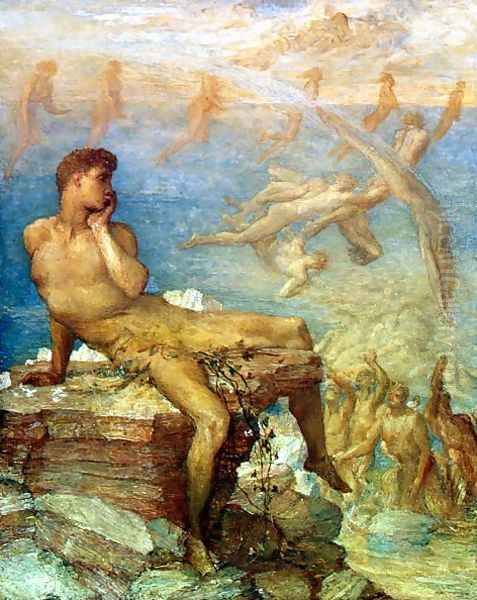 The Genius of Greek Poetry, c.1875 - view 1