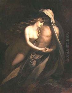 Paolo and Francesca (The Story of Rimini) by George Frederick Watts