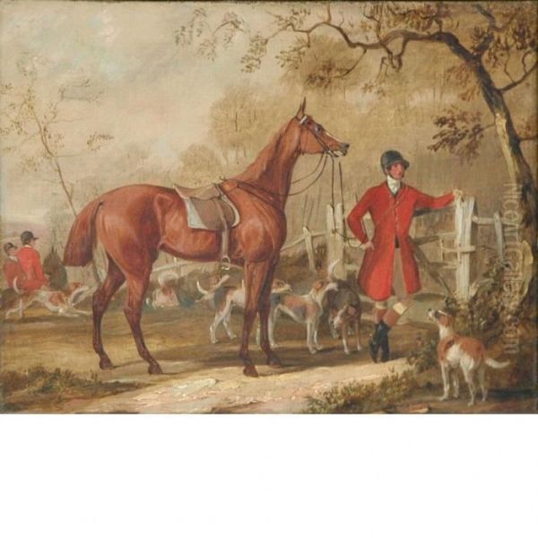 Huntsman With His Pack - view 1