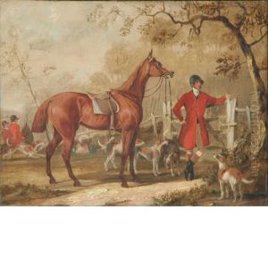 Huntsman With His Pack Huntsman With His Pack