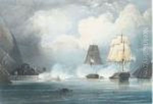 Forcing The Passage Of The Bocca Tigris In China On The 7