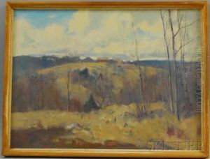 November, Southboro Hills by Charles Curtis Allen