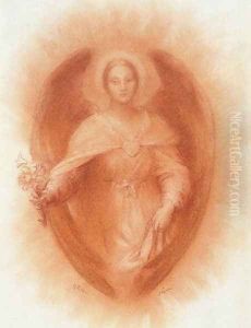 The Angel of the House by George Frederick Watts