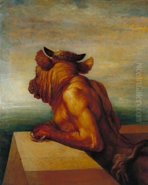 The Minotaur by George Frederick Watts