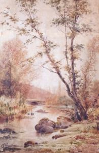 Bord De Riviere A L'automne