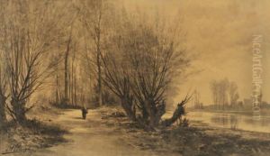 Promenade Le Long De L'etang