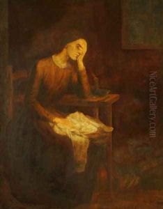 The Seamstress or The Song of the Shirt, 1850 by George Frederick Watts
