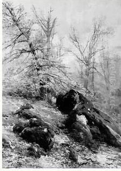 Rochers A Fontainebleau - view 1