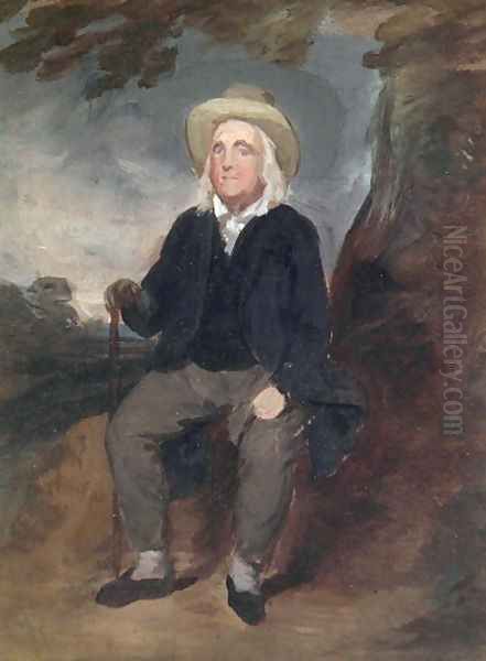 Jeremy Bentham in an imaginary landscape, 1835 - view 1