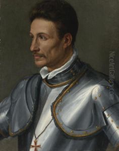 Portrait Of A Knight Wearing The Cross Of The Order Of Saint Stephen
