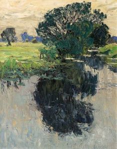 "weidenbusch - Kleine Elster (willow - Small Elster River)"