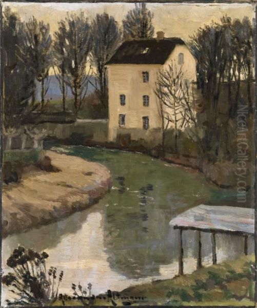 White House By A River - view 1