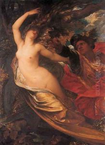 Orlando Pursuing the Fata Morgana by George Frederick Watts