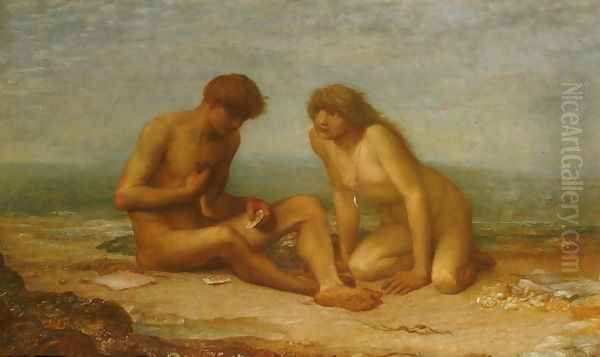 Tasting the First Oyster, c.1883 - view 1