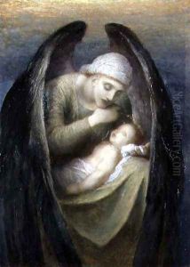 Death Crowning Innocence, 1899 by George Frederick Watts