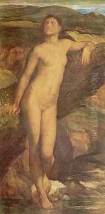 When the Earth was young by George Frederick Watts