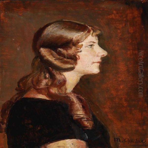 Profile Portrait Of A Woman - view 1