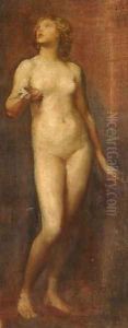 Female Nude, 1874 by George Frederick Watts