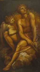 Artemis and Hyperion, c.1881 by George Frederick Watts