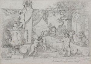 Les Bacchanales D'enfants De Poussin Du Palais Chigi