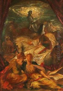 Britomart, 1865 by George Frederick Watts