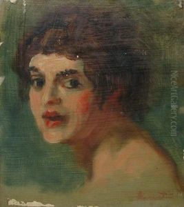 Portret De Femeie by Louis Anquetin