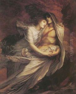 Paolo and Francesca, 1872-75 by George Frederick Watts
